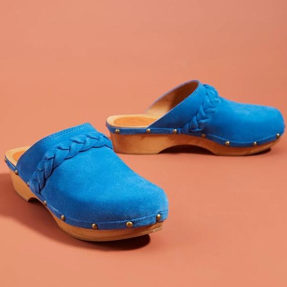 Penelope Chilvers Braided Clogs Anthropologie - Picture 1 of 6